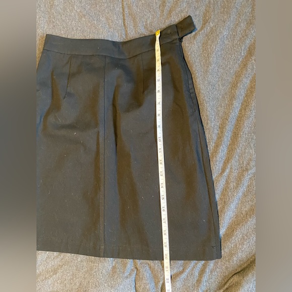 A-Line Black Skirt - Picture 5 of 6